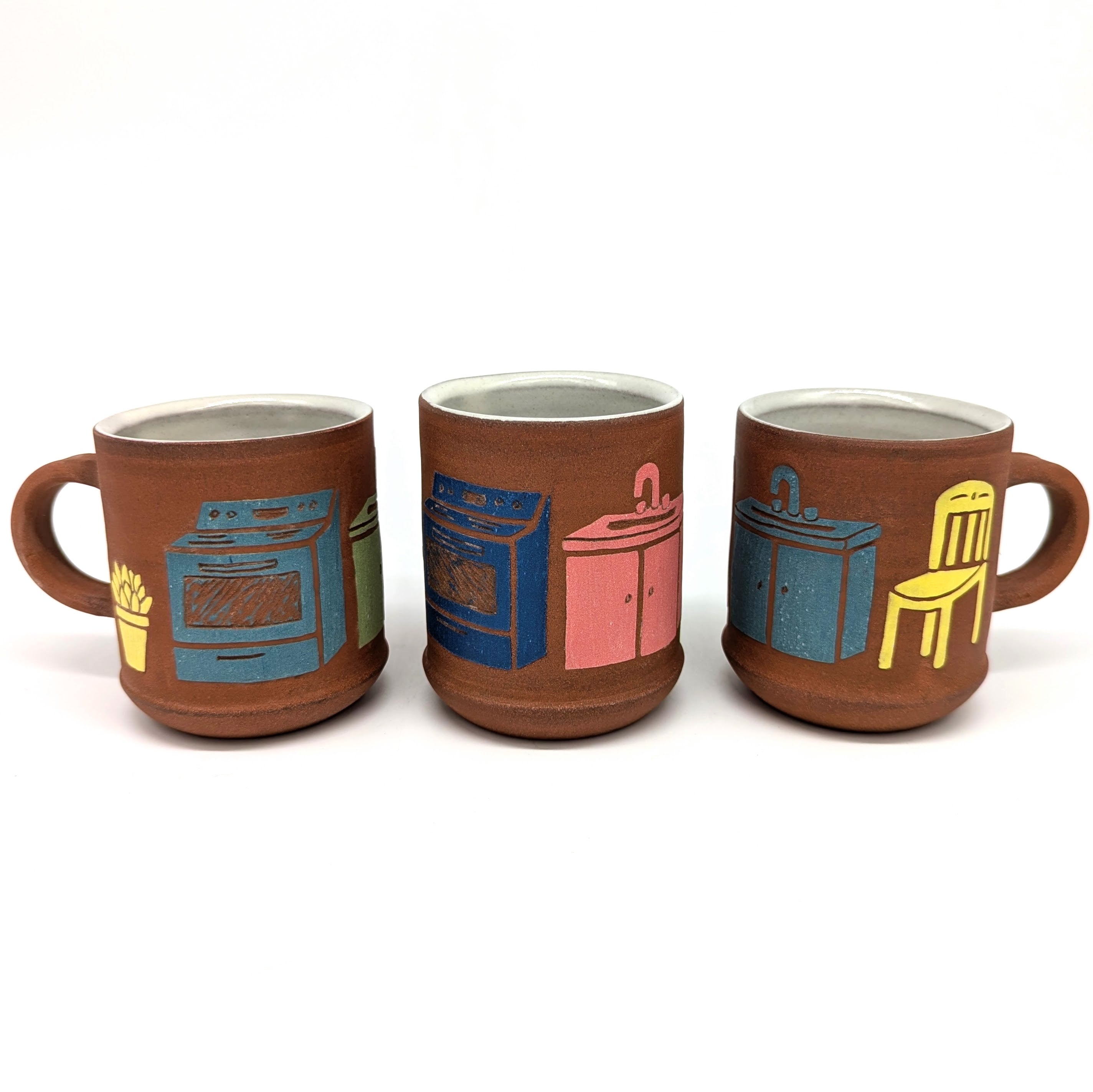 The Colourful Apartment Mugs